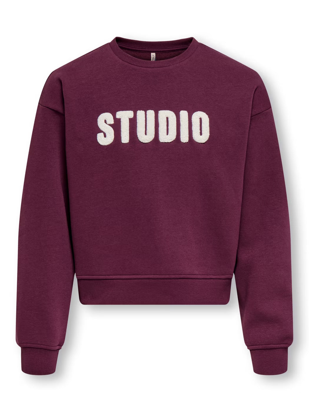 Only KOGSWEAT Felpa Girocollo Ragazza Rossa - 15353354