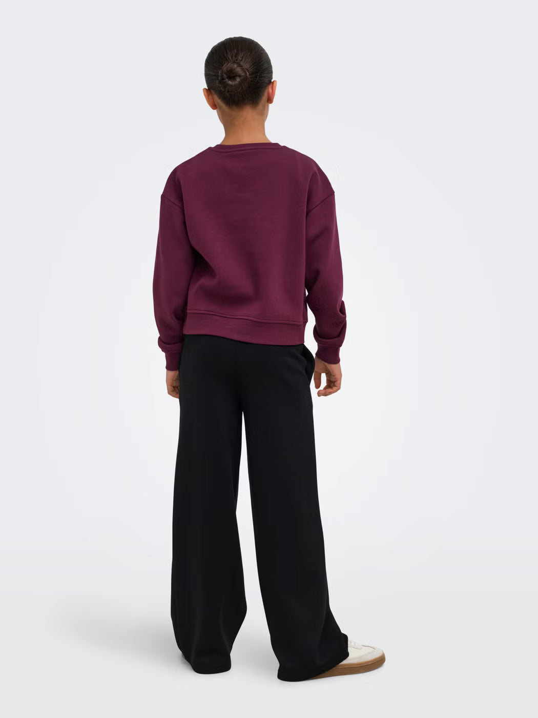Only KOGSWEAT Felpa Girocollo Ragazza Rossa - 15353354