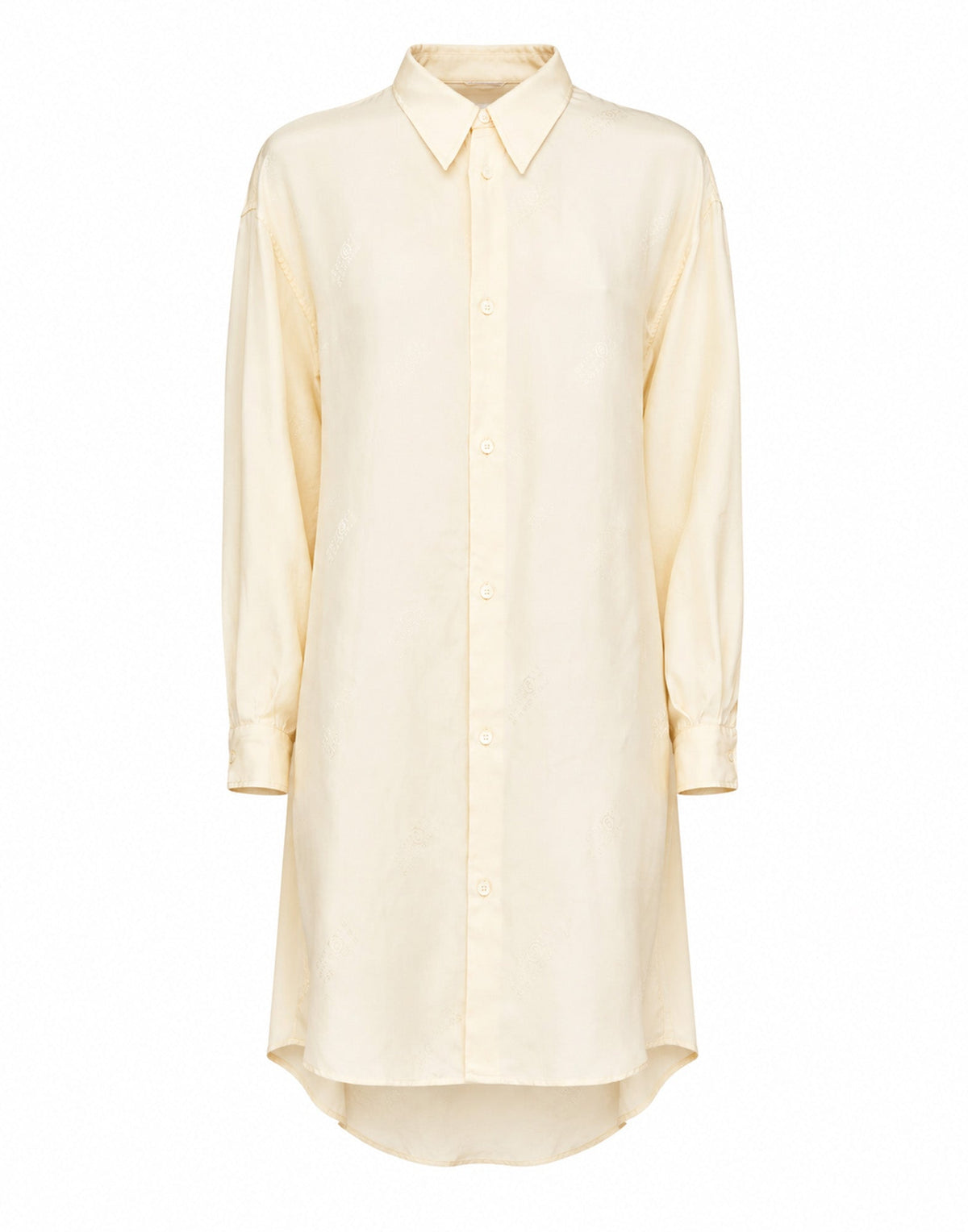 MM6 MAISON MARGIELA Abito Camicia con Numeric Signature