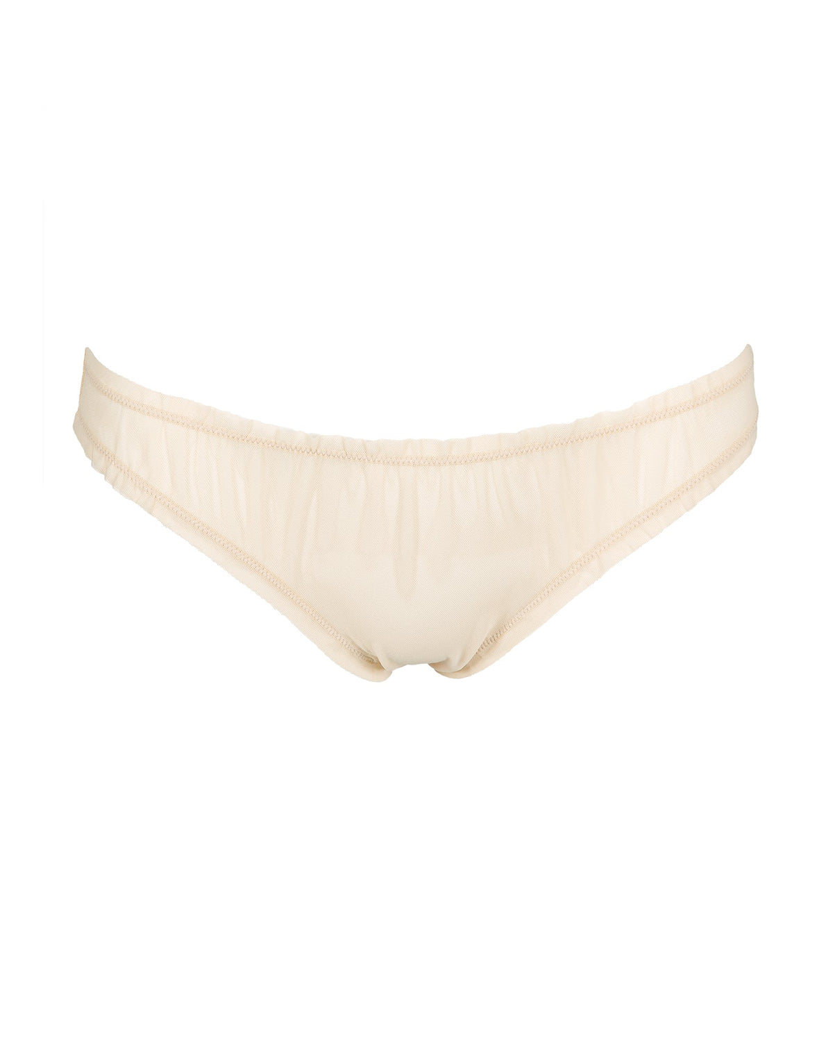 DOUUOD Slip Classico in Tulle Elasticizzato con Bordo Arricciato