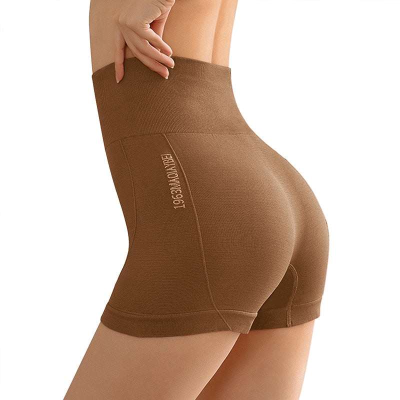 Pantaloncini Donna Vita Alta Yoga e Running Elasticizzati