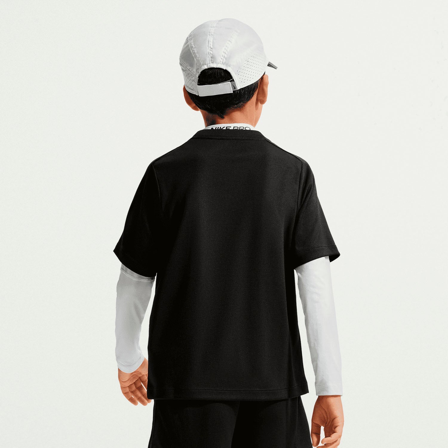Nike t-shirt training junior multisport Dri-FIT IF2430-010 nero
