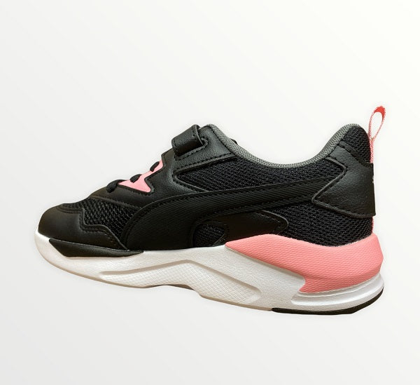 Puma girls' X-Ray Lite AC PS 374395 17 black pink sneakers