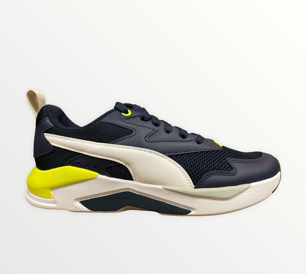 Puma boys' X-Ray Lite sneakers 374393 21 blue white yellow