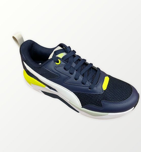 Puma boys' X-Ray Lite sneakers 374393 21 blue white yellow