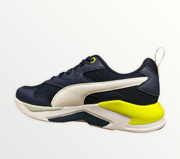 Puma boys' X-Ray Lite sneakers 374393 21 blue white yellow
