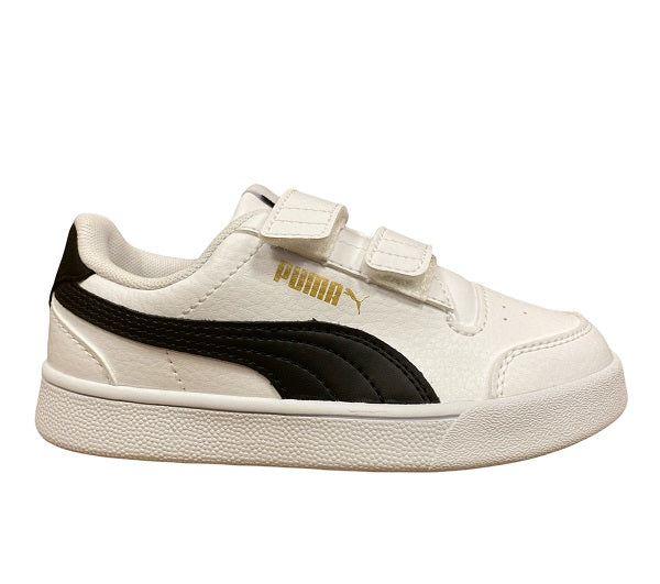Puma Kids' Shuffle V Ps Sneakers 375689 02 white black