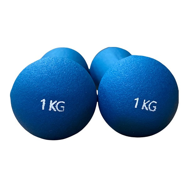 Avento Dumbbell Set 2x1kg 42DA-BLUE