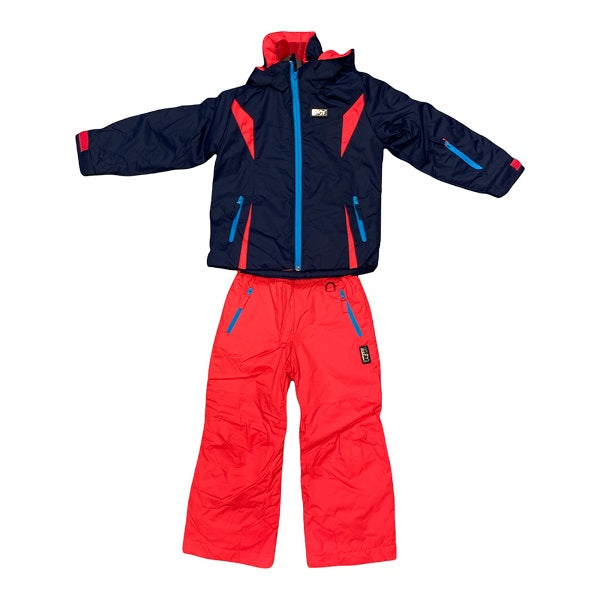 Astrolabio Complete Ski YG7L PCR Navy-Fluo Orange