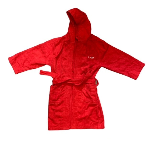 Astrolabio Boys' Microfiber Bathrobe S57D 746 Red