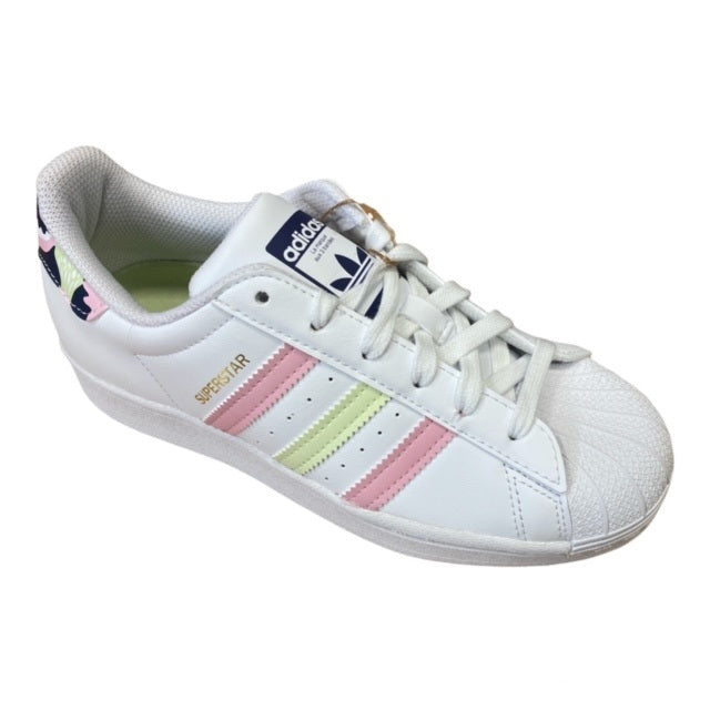 Adidas Originals girls' sneakers Superstar GY3330 white lemon pink