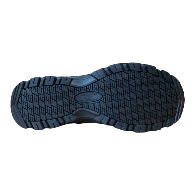 Skechers Fannter Non-Slip Work Shoe - Black