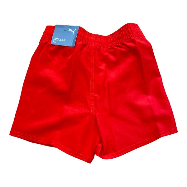 Puma ESS+ Woven 847325 11 Red Boys' Swim Boxer Shorts