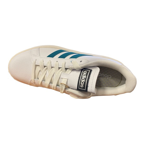 Adidas men's low top sneakers Grand Court GY3622 white green