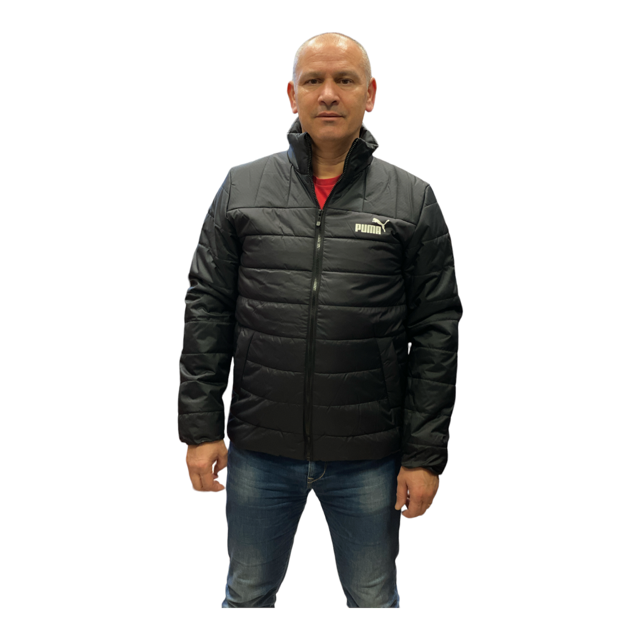 Puma Men's Quilted Essential Jacket 849349 01 black