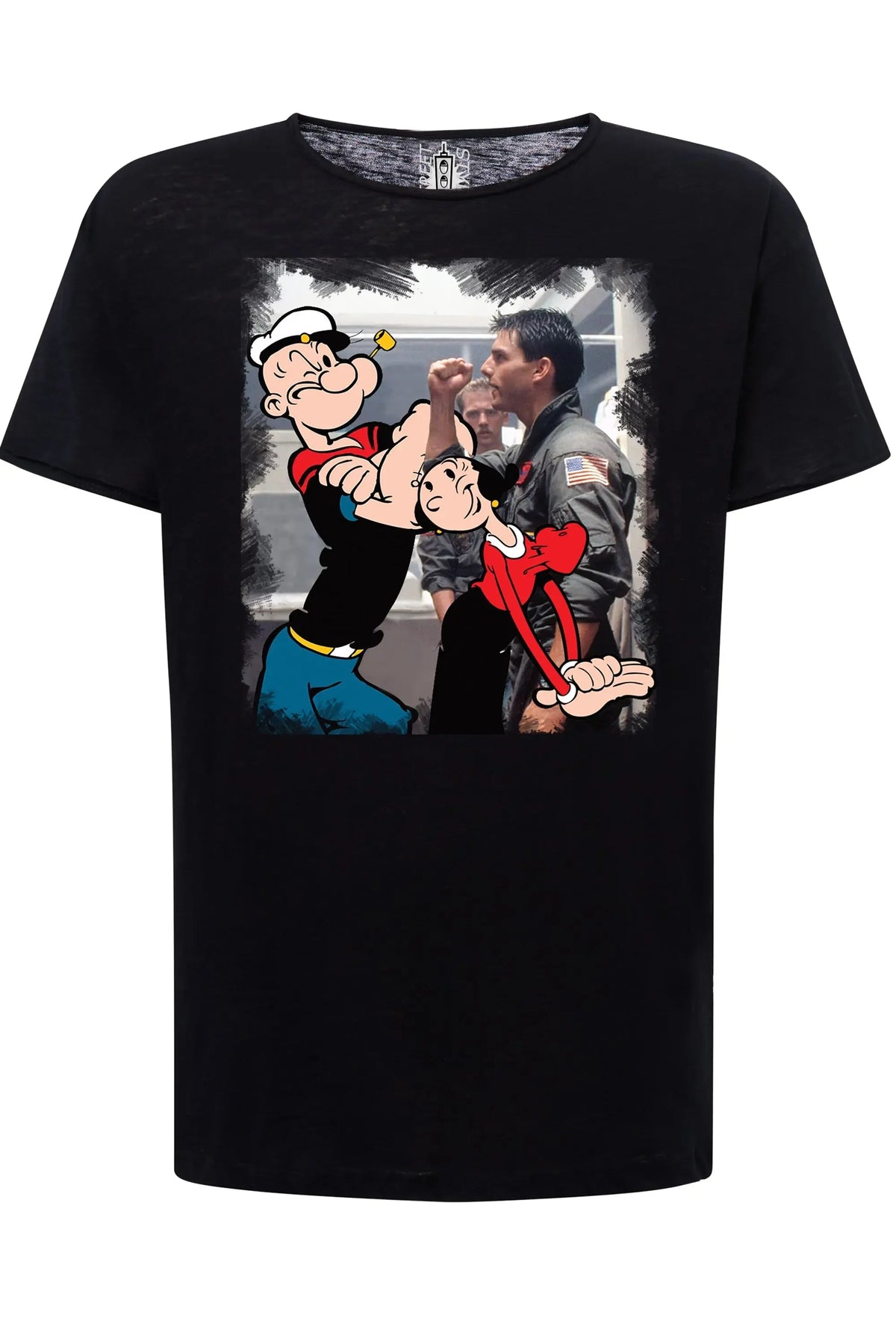 T-shirt Uomo Popeye &amp; Olivia | Street Style Cotone Bio