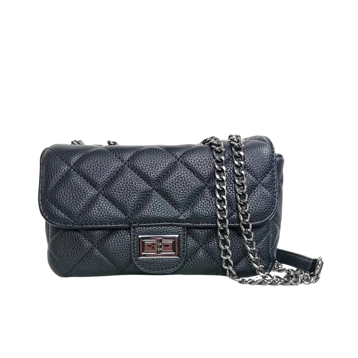 Pouch Clutch in Ecopelle con Catena