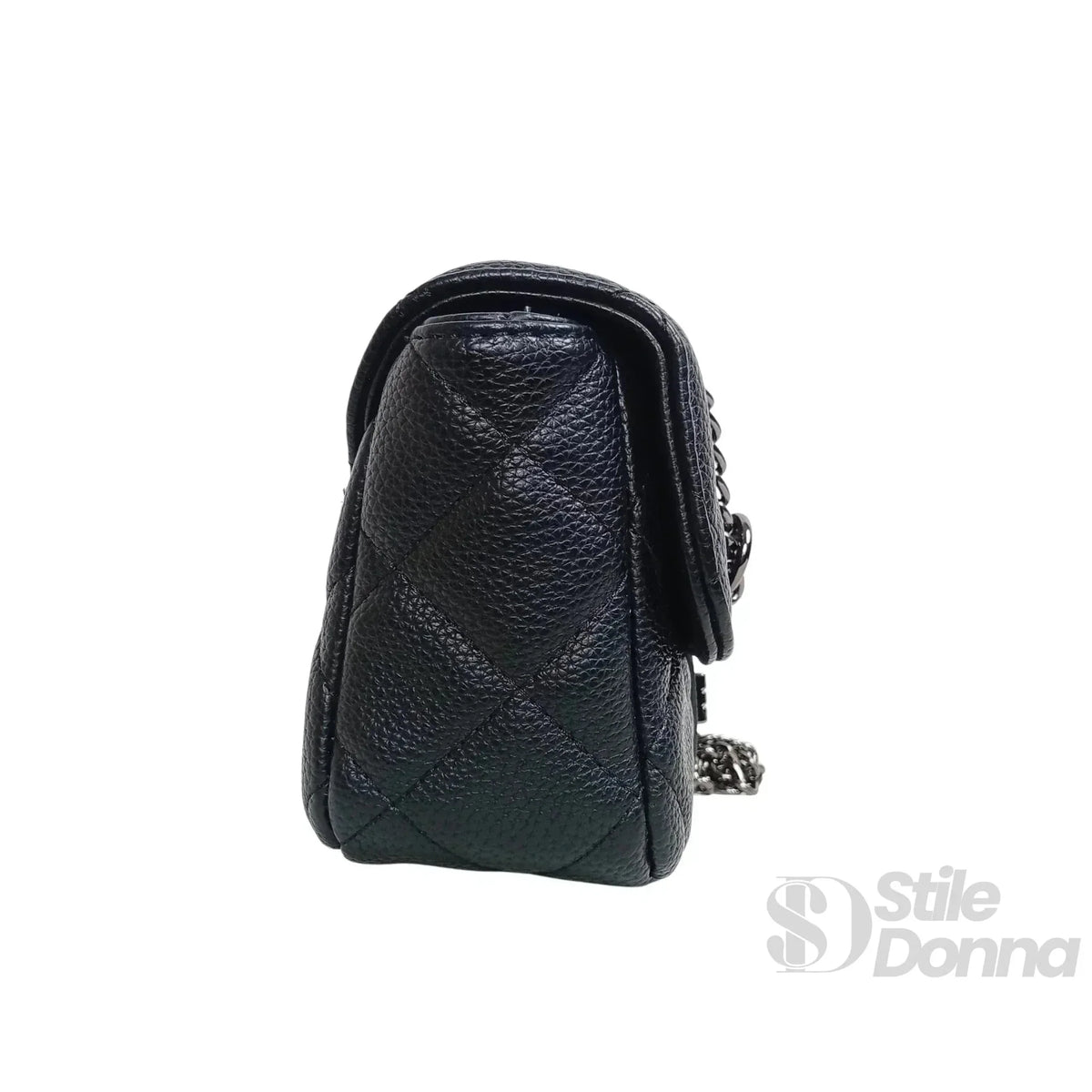 Pouch Clutch in Ecopelle con Catena