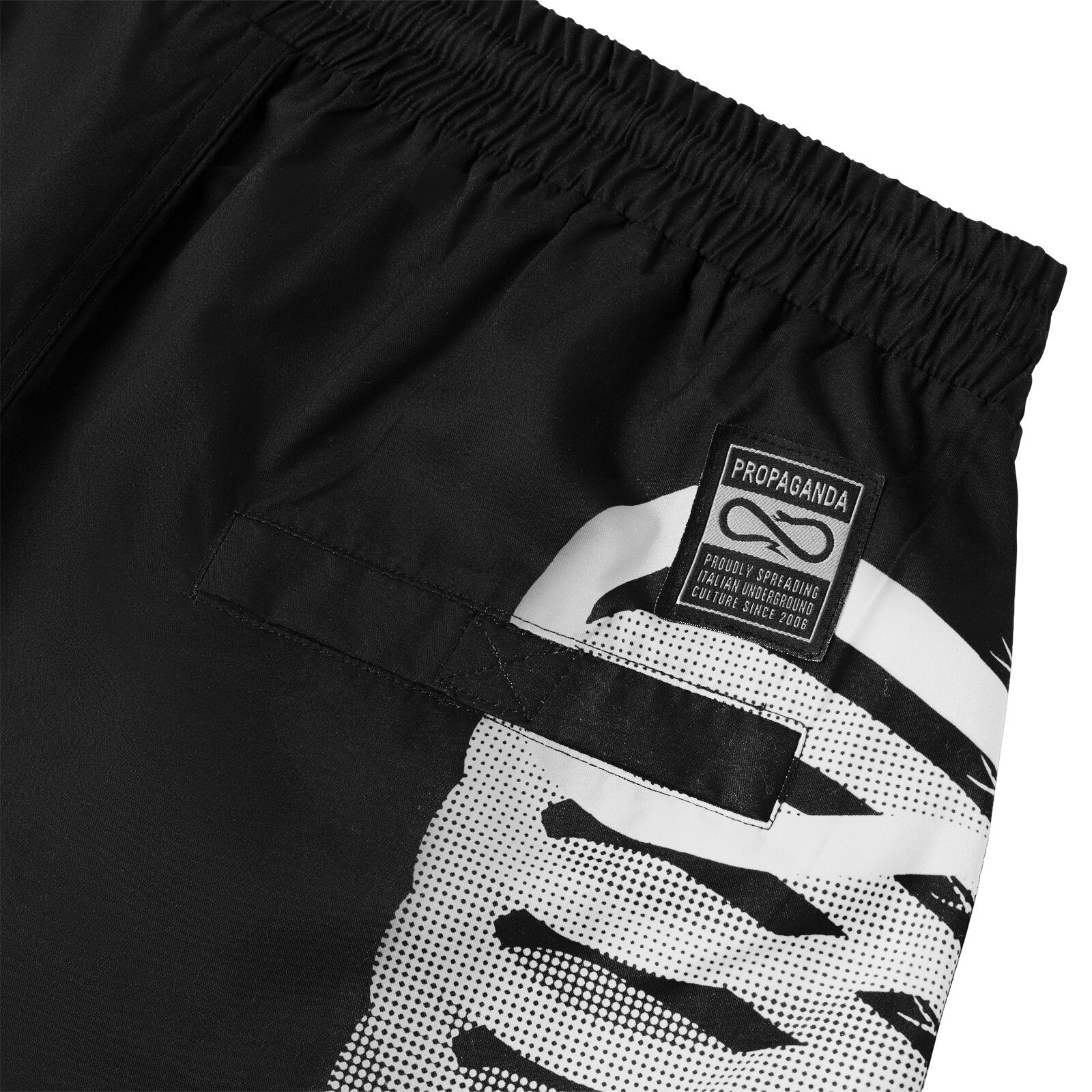 Propaganda costume da mare da uomo Ribs Swimtrunk 26SSPRBR793 nero