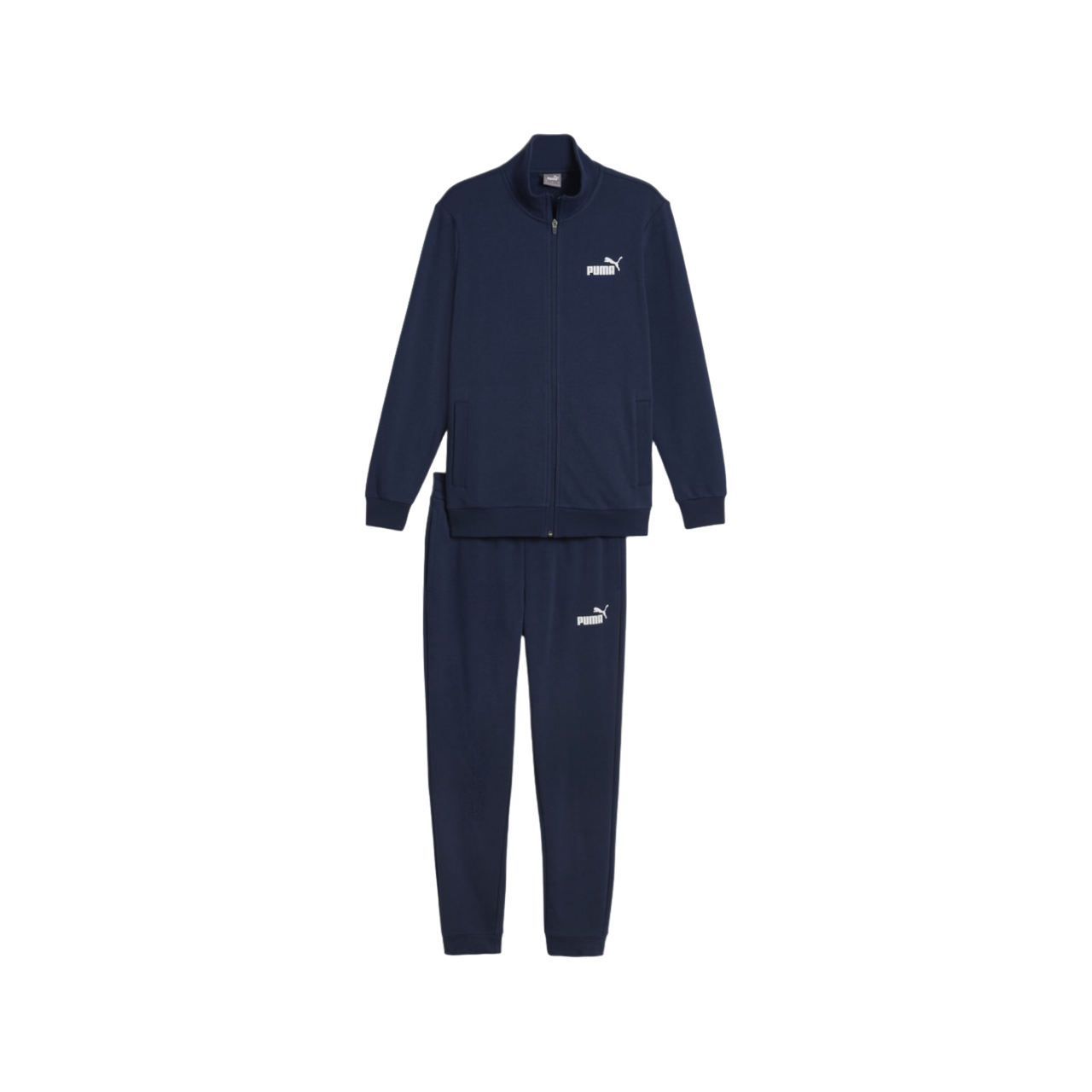 Puma Men's Brushed Cotton Tracksuit Clean Sweat Suit TR 585840-14 blue