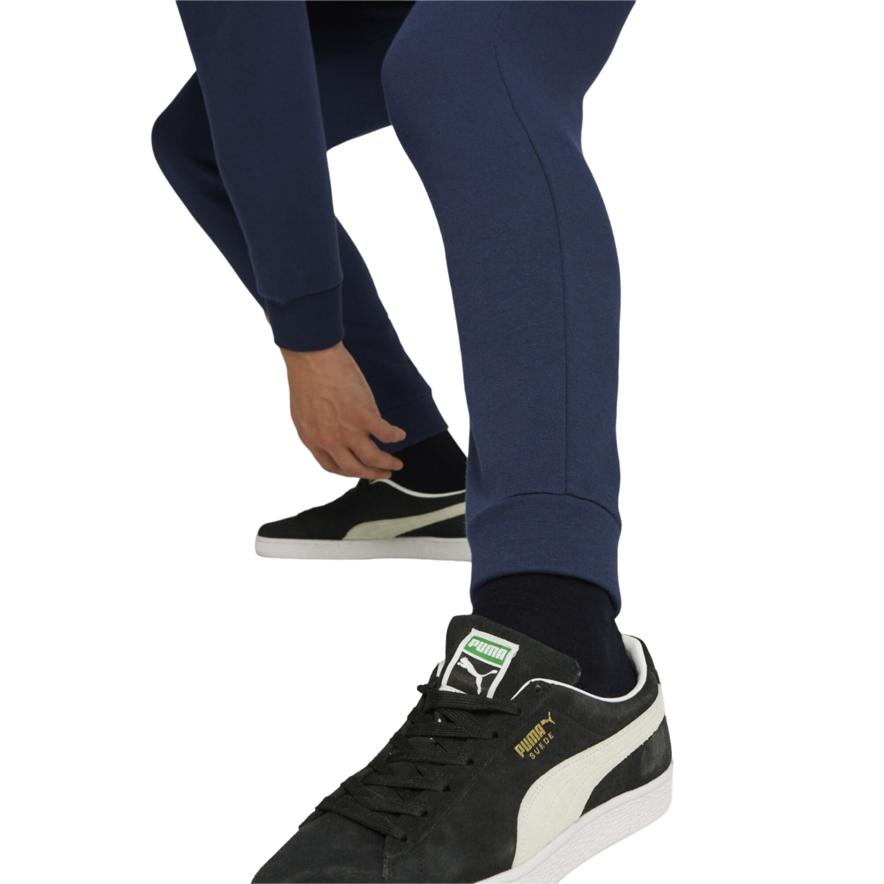 Puma Men's Brushed Cotton Tracksuit Clean Sweat Suit TR 585840-14 blue