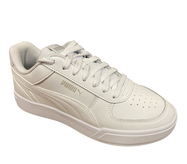 Puma Caven 380810-01 Men's Sneakers White Grey Synthetic Leather Low-Top