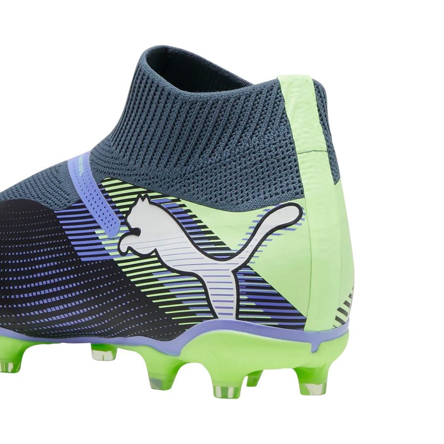 Puma Scarpa Calcio Future 7 Match+ LL FG/AG 107928-03 Cielo Blu Verde Acido