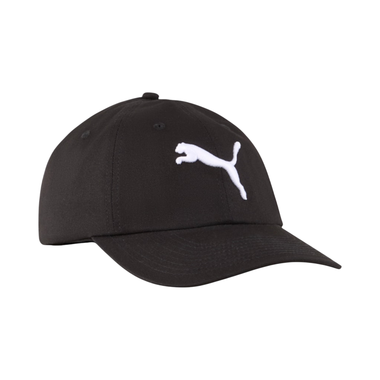 Puma cap with visor with embroidered Cat logo 025998-01 black