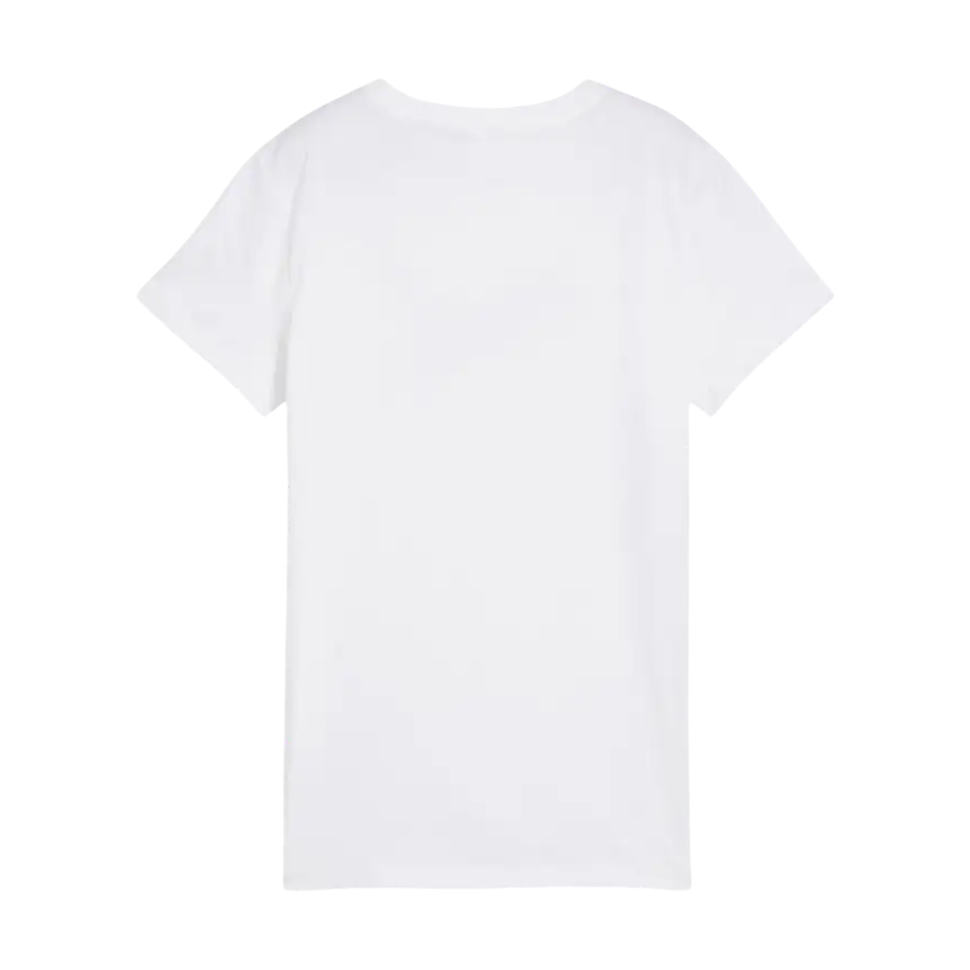 Puma Women's Short Sleeve T-Shirt With Logo Lab 684991-02 White