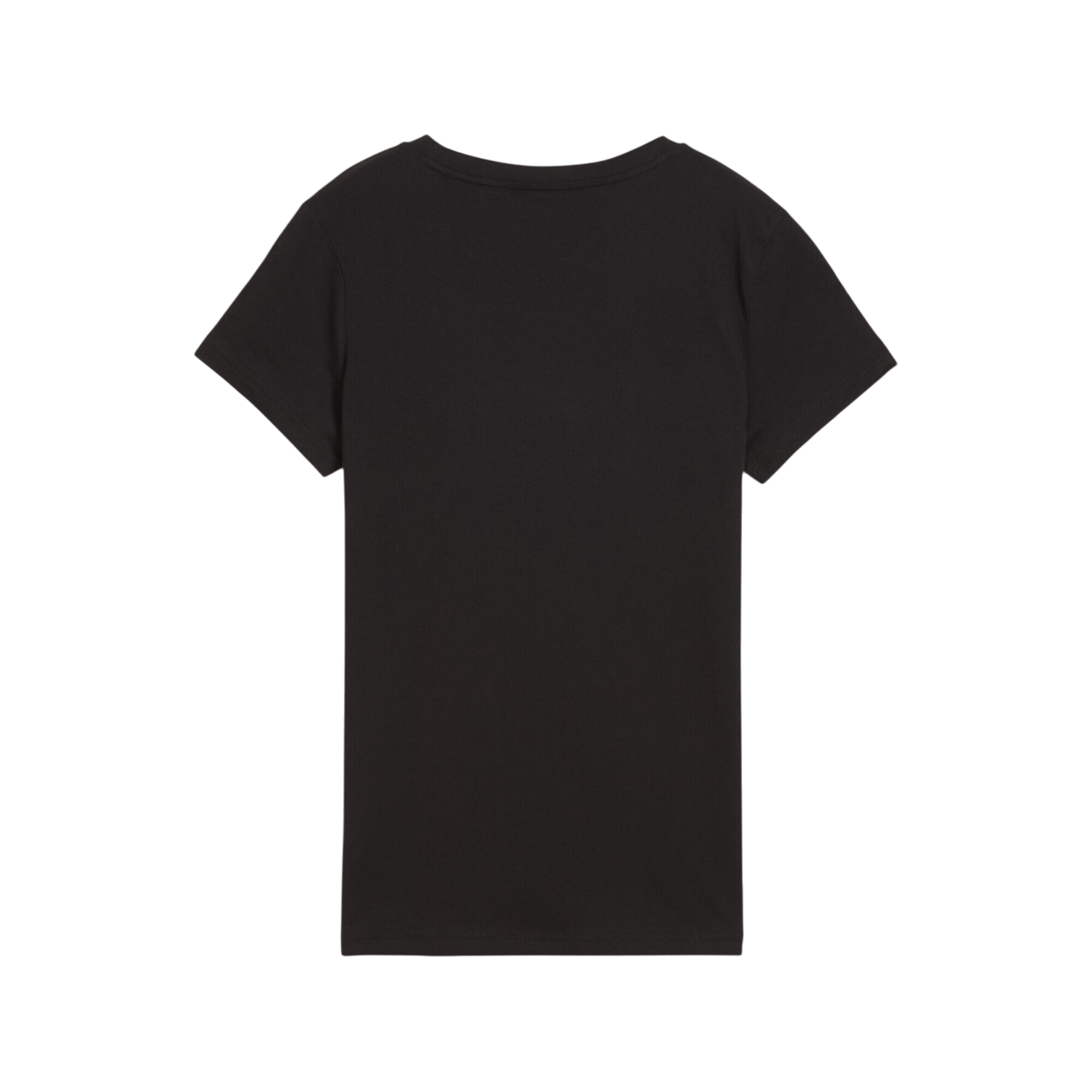 Puma Unisex Short Sleeve T-Shirt with Small Embroidered Logo 682372-01 Black