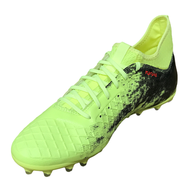 Puma Future 18.3 MG Men's Football Boots Yellow Red Black