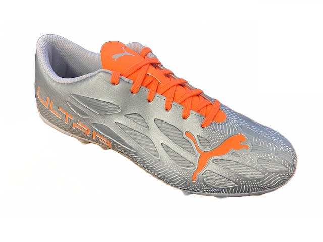 Puma Ultra 4.4 MG Men's Football Boots Silver