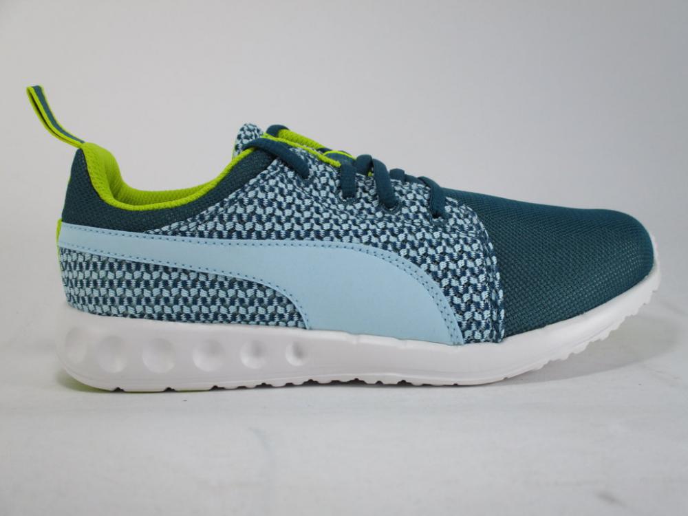 Puma Carson Runner Knit 188151 - Women's Green Running Shoes