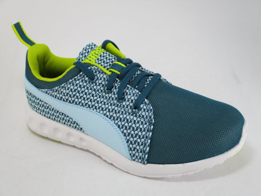 Puma Carson Runner Knit 188151 - Women's Green Running Shoes