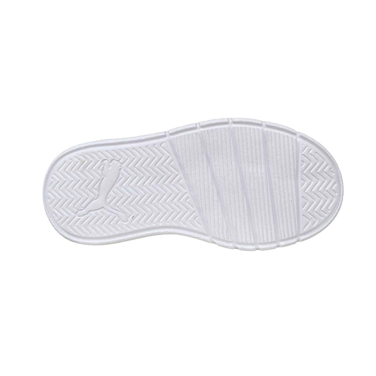 Puma Courtflex V3 Mesh PS 398085-06 children's trainers grey-white
