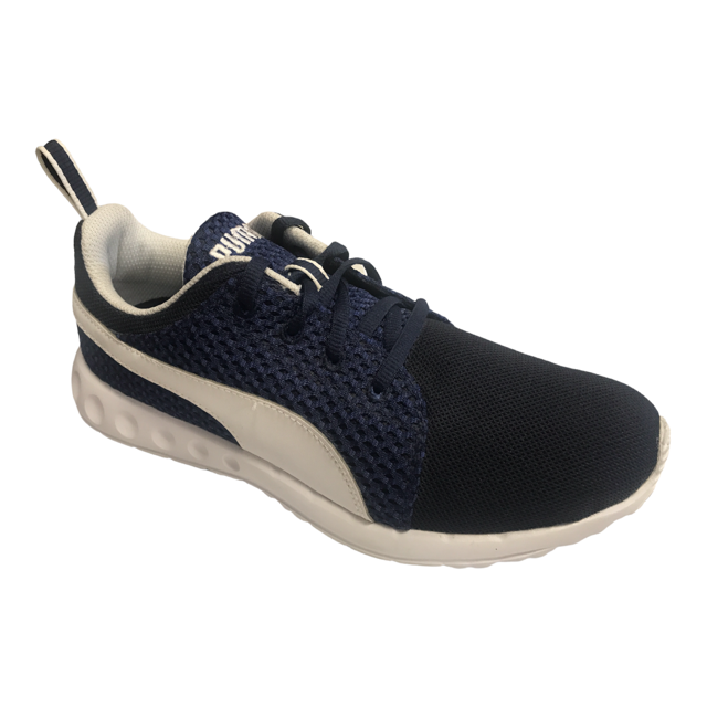 Puma Carson Runner Knit 188150-07 Men's Blue Walking Sneakers
