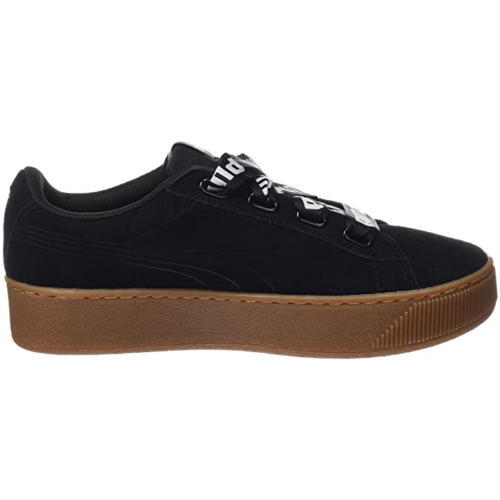 Puma Vikky Ribbon Bold 365314-01 Sneakers Donna Zeppa Nero
