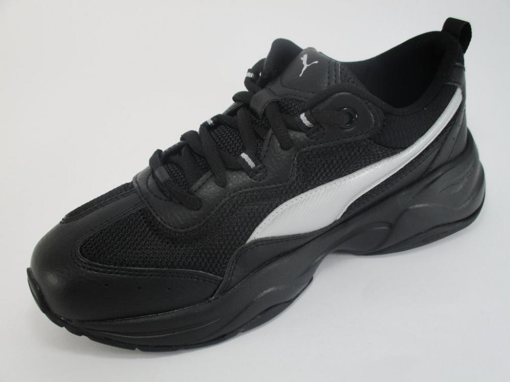 Puma Cilia 369778 - Sneakers Donna Sportive Nero Argento