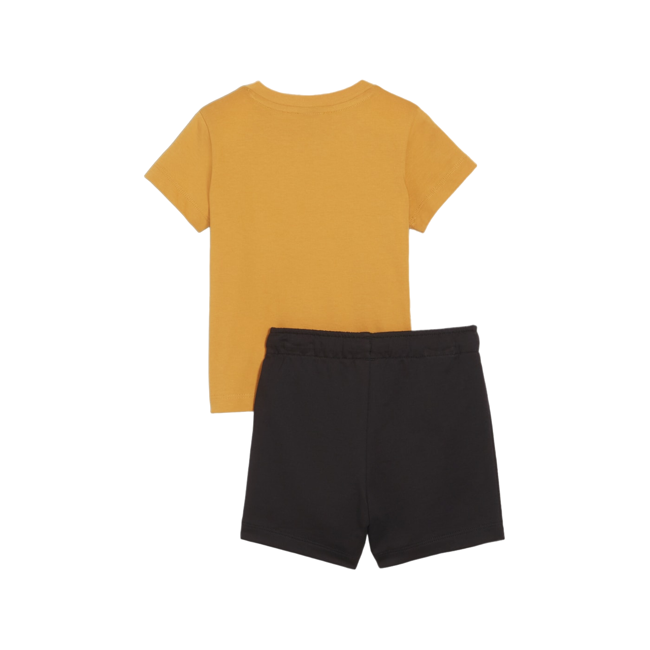Puma infant t-shirt and shorts set Minicats 845839-91 ochre yellow