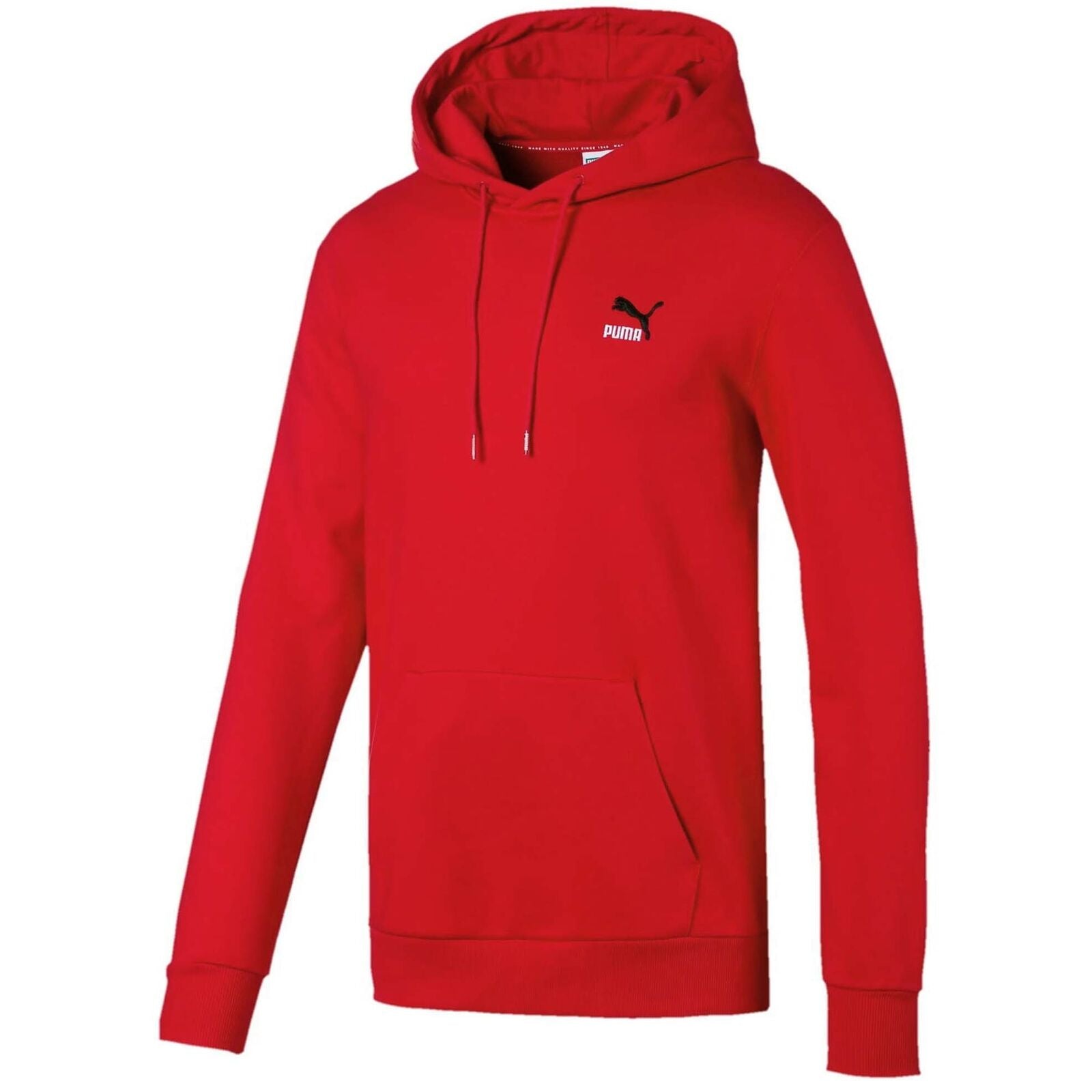 Puma Men's Classic EMB Hoodie High 596700 11 Risk Red