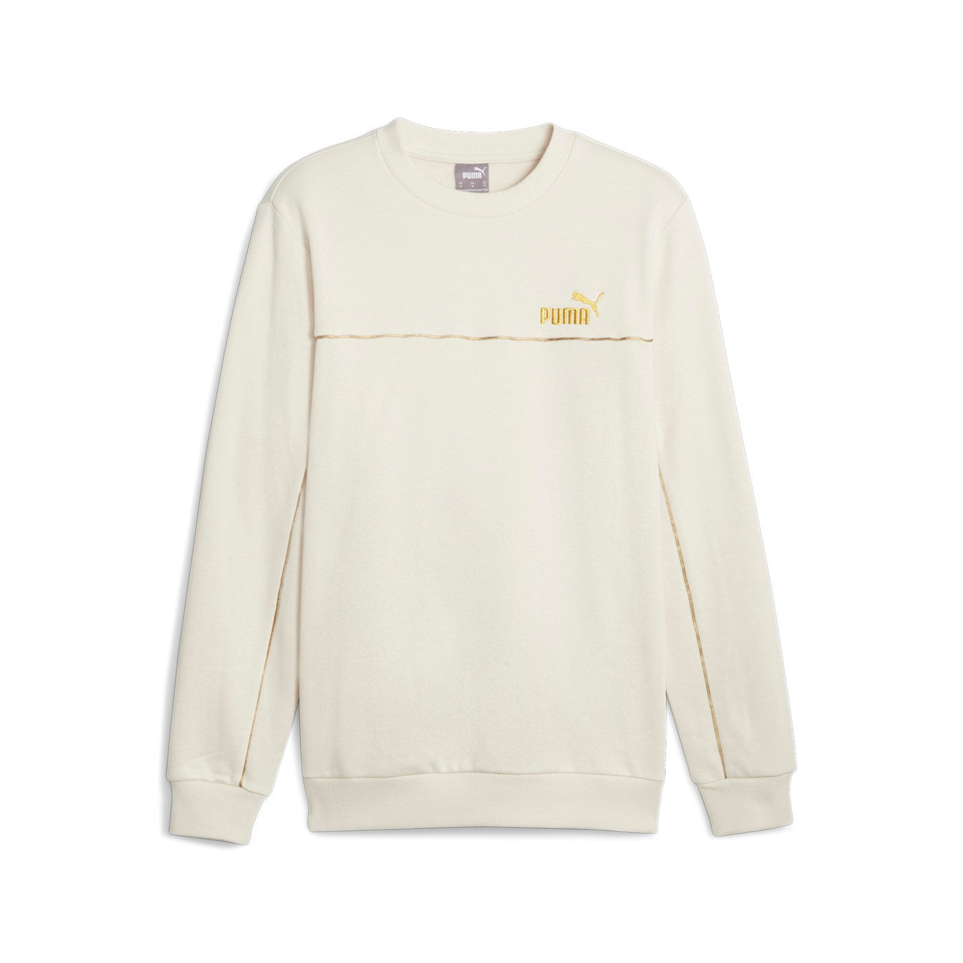 Puma Men's ESS Minimal Gold Crew Neck Sweatshirt 680014 87 Light Beige