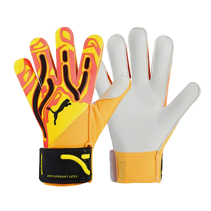 Puma Ultra Play 041862-09 sunset yellow goalkeeper glove