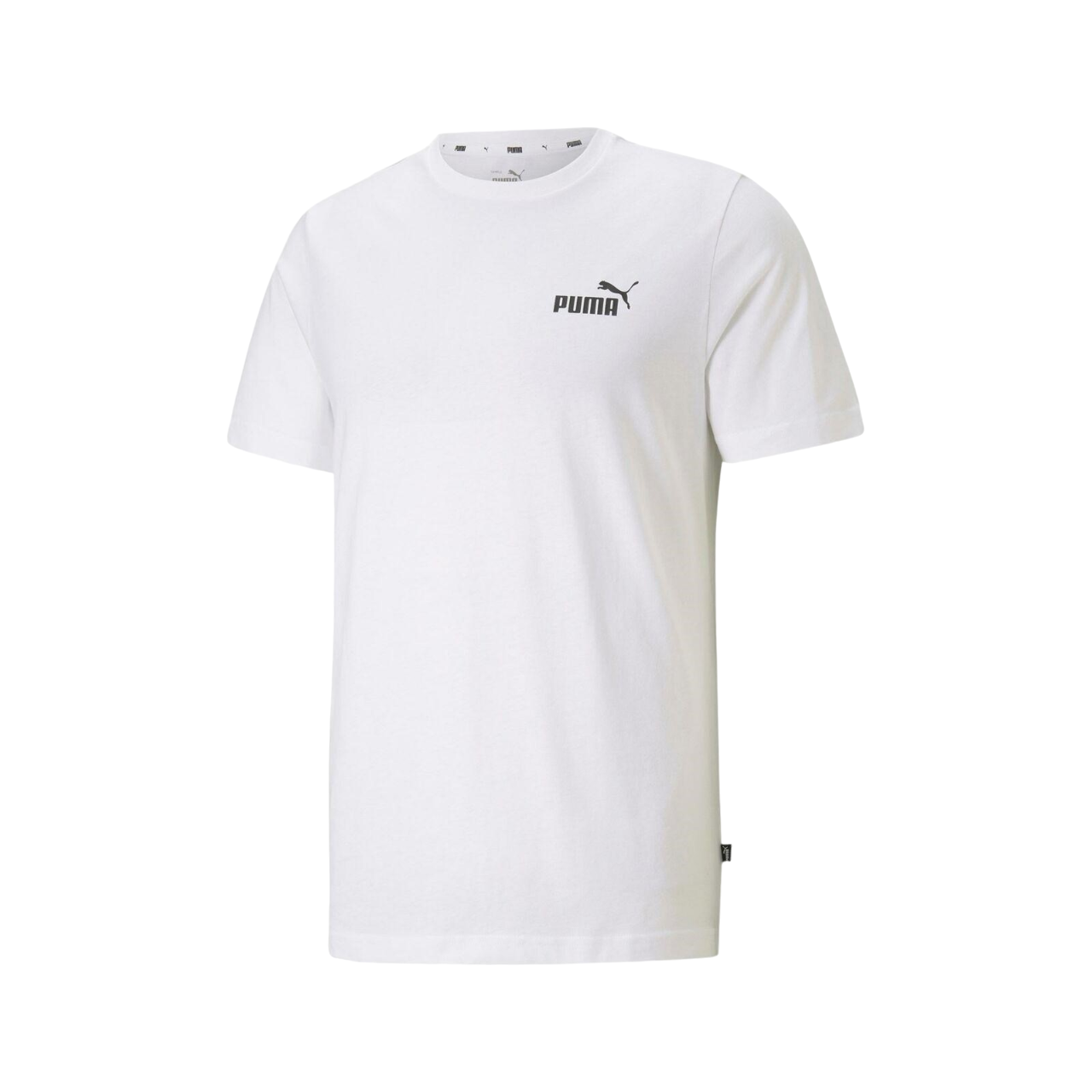 Puma Men's Short Sleeve T-Shirt Ess 586776 02 White