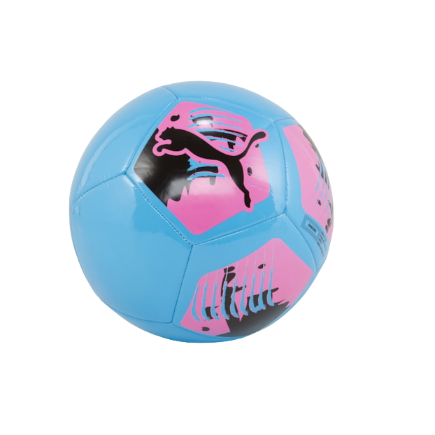 Puma Big Cat Soccer Ball Blue Pink Size 5