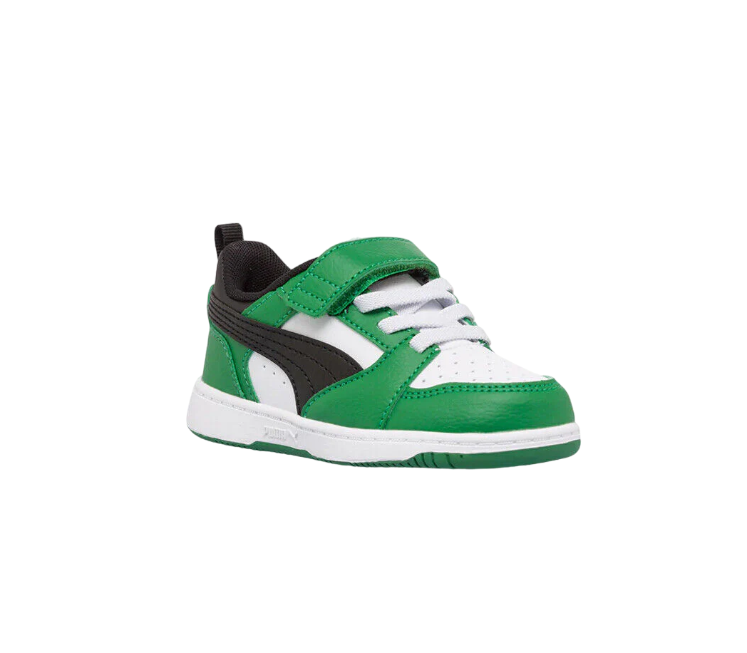 Puma Rebound v6 Lo Sneakers 397420-05 white-black-green