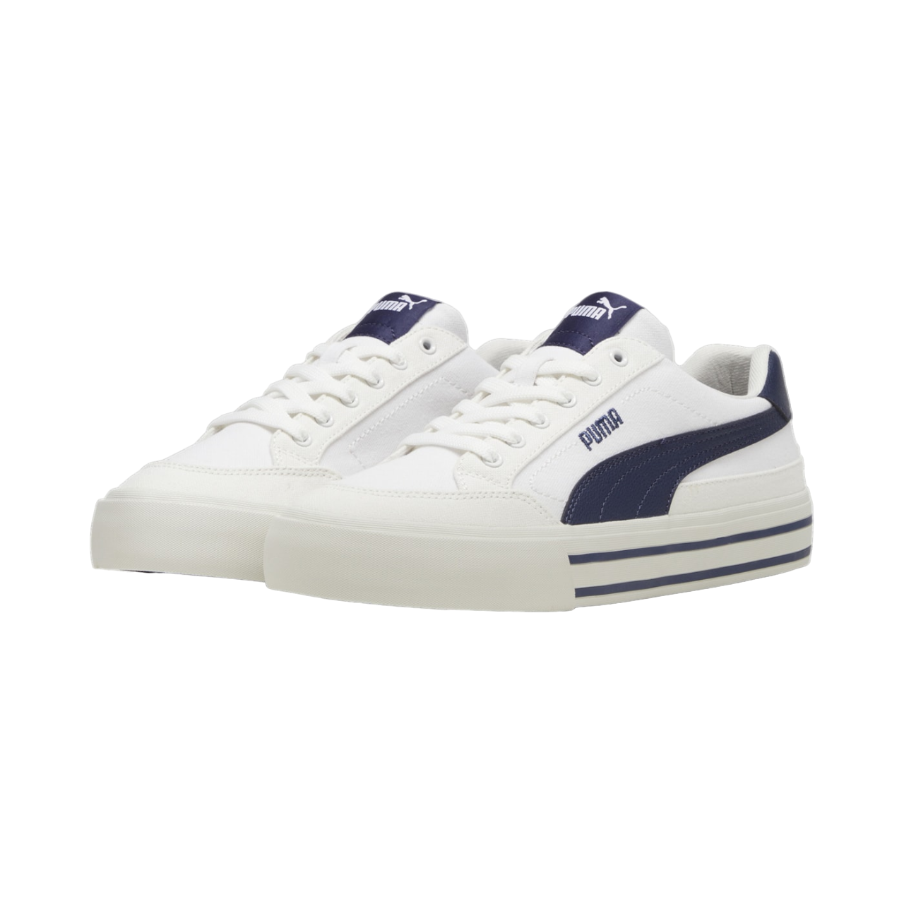 Puma adult sneakers Court Classic Vulc FS 396353-04 white-blue