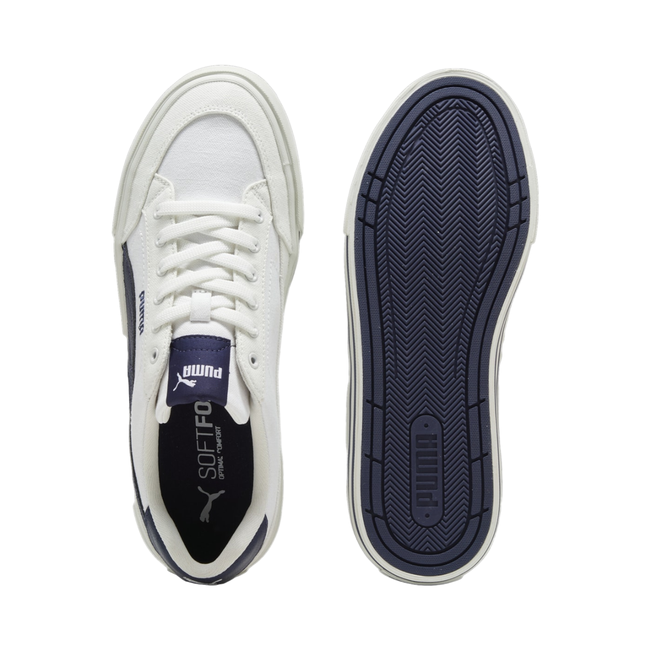 Puma adult sneakers Court Classic Vulc FS 396353-04 white-blue