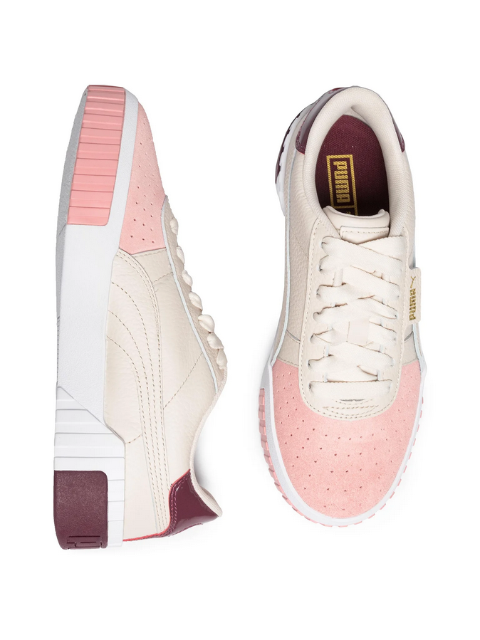 Puma Women's Cali Remix Sneakers 369968 01 Pink Beige