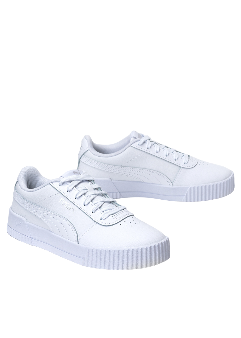 Puma Women's Carina L 370325 02 White/Silver Sneakers