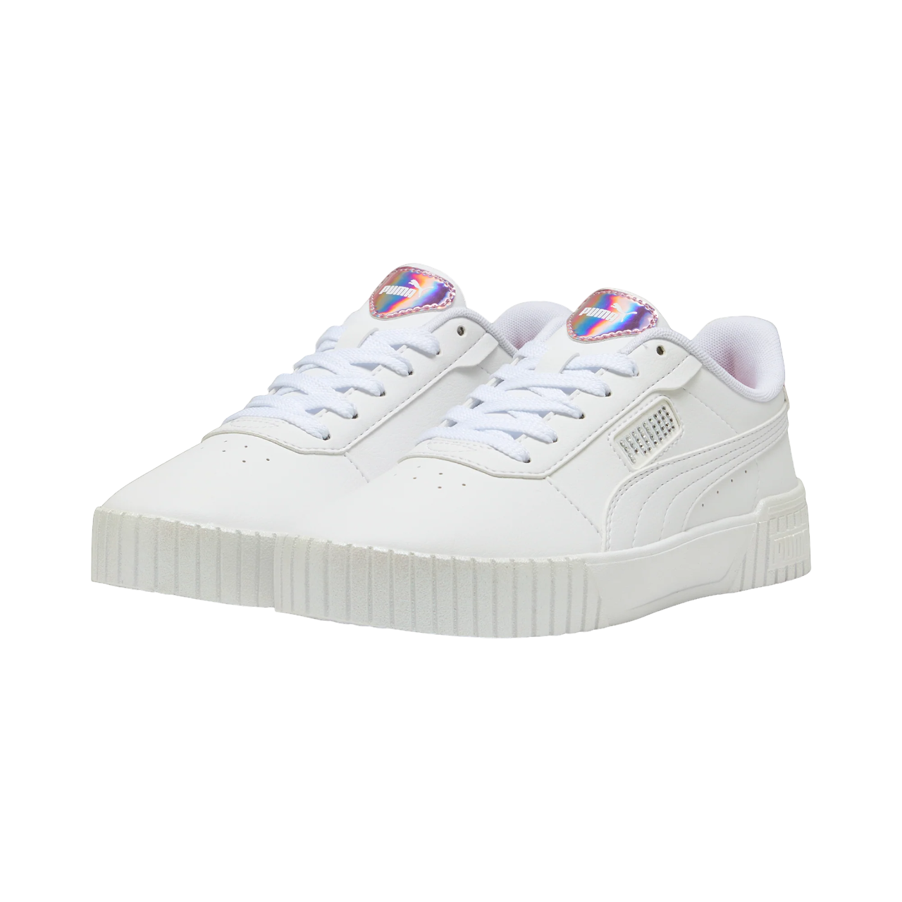Puma Women's Sneakers Carina 2.0 GirlPower 395095-01 White/Silver